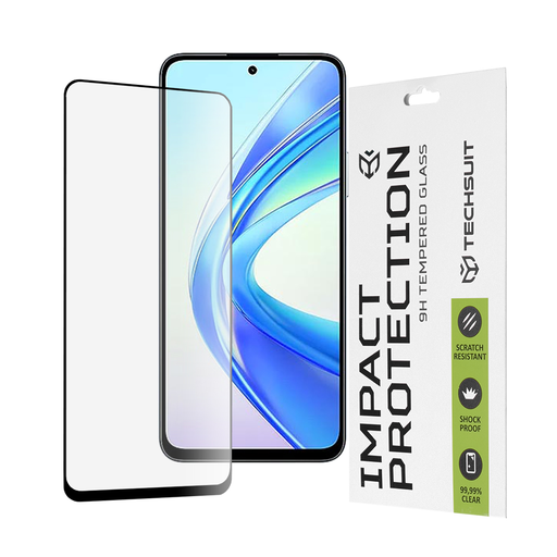 Techsuit - 111D Teljes Borítású / Teljes Ragasztású Üveg - Honor X7b / X7b 5G / 90 SMART - Fekete üvegfólia Techsuit - 111D Teljes Borítású / Teljes Ragasztású Üveg - Honor X7b / X7b 5G / 90 SMART - Fekete üvegfólia
