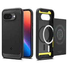 Spigen Rugged Armor Mag Magsafe Google Pixel 9A matt fekete tok