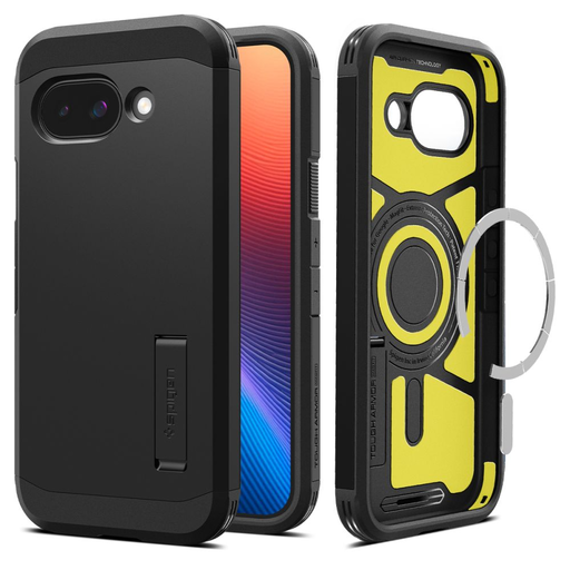Spigen Tough Armor Mag Magsafe Google Pixel 9a Fekete tok Spigen Tough Armor Mag Magsafe Google Pixel 9a Fekete tok