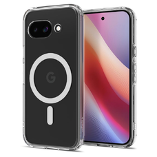 Spigen Ultra Hybrid Mag Magsafe Google Pixel 9a átlátszó/fehér tok