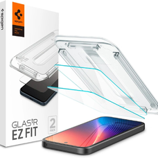 Edzett üveg Spigen Glas.tr „ez Fit” 2 darabos Google Pixel 9A átlátszó üvegfólia