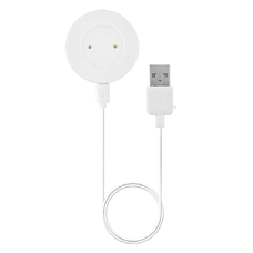  Techsuit - Okosóra Vezeték Nélküli Töltőkábel (THC3) - Honor Watch 5 / GS4 / 4 / GS3 számára, USB - Fehér