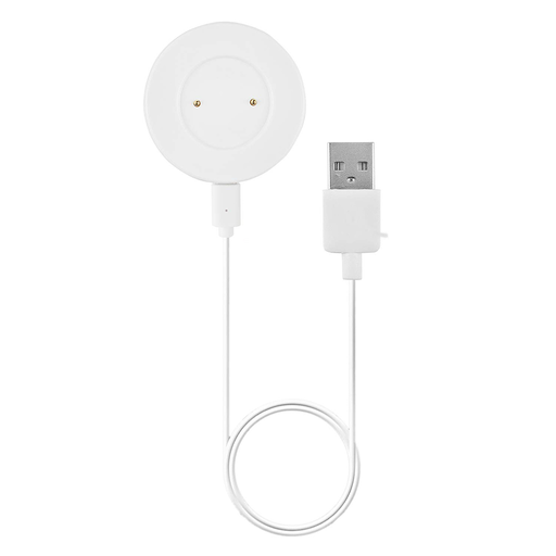  Techsuit - Okosóra Vezeték Nélküli Töltőkábel (THC3) - Honor Watch 5 / GS4 / 4 / GS3 számára, USB - Fehér