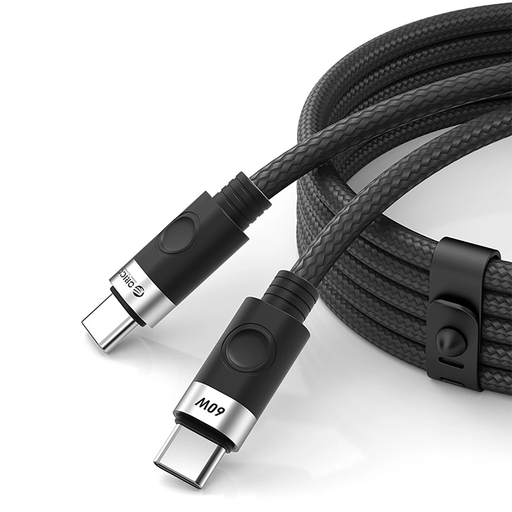 Orico CDX 60W 3A Power Delivery USB-C - USB-C 1m kábel - Fekete