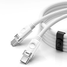 Orico CDX 60W 3A Power Delivery USB-C - USB-C 1m kábel - Fehér
