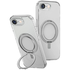 Uniq Swivix 360 Rotating Kickstand tok iPhone 16e - Átlátszó