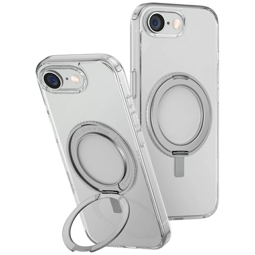 Uniq Swivix 360 Rotating Kickstand tok iPhone 16e - Átlátszó Uniq Swivix 360 Rotating Kickstand tok iPhone 16e - Átlátszó