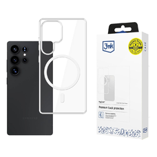 3mk MagCase Samsung Galaxy S25 Ultra tok - átlátszó