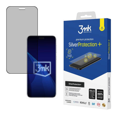 3mk SilverProtection+ előlapvédő fólia Honor Magic 7 Pro üvegfólia 3mk SilverProtection+ előlapvédő fólia Honor Magic 7 Pro üvegfólia