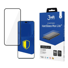 Edzett üveg 3mk HardGlass Max Lite Black Honor 200 Pro üvegfólia