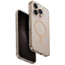 Uniq Clario Magclick Töltős tok iPhone 16 Pro - Átlátszó Arany