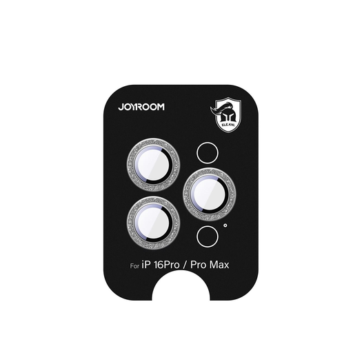Joyroom JR-MSF0304 védőüveg iPhone 16 Pro/16 Pro Max lencsékhez - ezüst, üvegfólia Joyroom JR-MSF0304 védőüveg iPhone 16 Pro/16 Pro Max lencsékhez - ezüst, üvegfólia