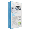 VEGER powerbank 10000 mAh beépített kábelekkel Type C / Lightning PD QC3.0 35W K1 (W1188) égkék - 2. kép