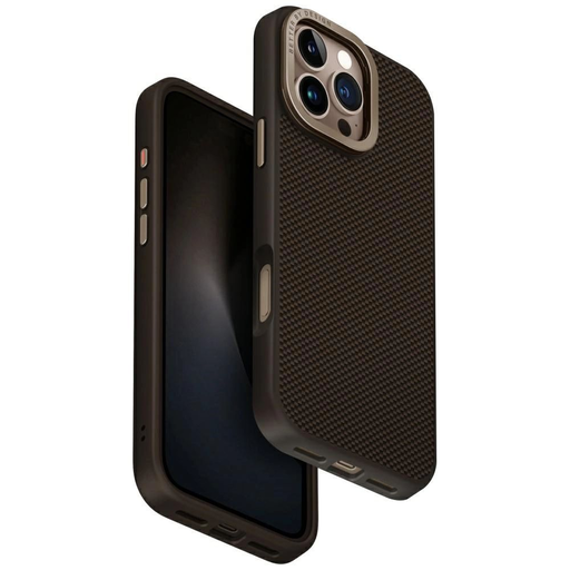 Uniq Keva Max Magclick Töltős Kameraállványos Tok iPhone 16 Pro Max készülékhez - Barna Uniq Keva Max Magclick Töltős Kameraállványos Tok iPhone 16 Pro Max készülékhez - Barna