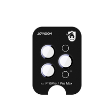 Joyroom JR-MFY0260 üvegfólia iPhone 16 Pro/16 Pro Max lencsékhez - Fekete