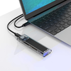 Orico TCM2-C3 M.2 NVME USB-C 10Gb/s lemezmeghajtó - Fekete - 1. kép