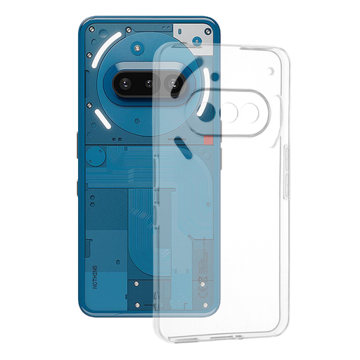 Techsuit - Átlátszó szilikon - Nothing Phone (3a) - Átlátszó tok Techsuit - Átlátszó szilikon - Nothing Phone (3a) - Átlátszó tok