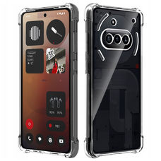  Techsuit - Ütésálló Átlátszó Szilikon - Nothing Phone (3a) - Átlátszó tok