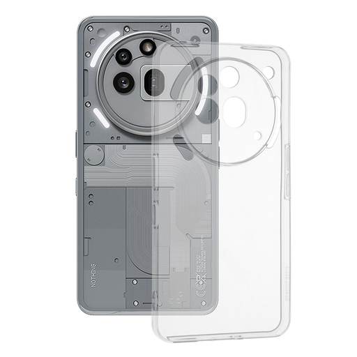 Techsuit - Átlátszó szilikon tok - Nothing Phone (3a) Pro - Átlátszó Techsuit - Átlátszó szilikon tok - Nothing Phone (3a) Pro - Átlátszó