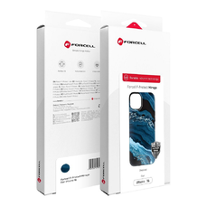 FORCELL F-PROTECT Mirage, katonai ejtéstesztelt tok MagSafe kompatibilitással iPhone 15 mélytenger színben