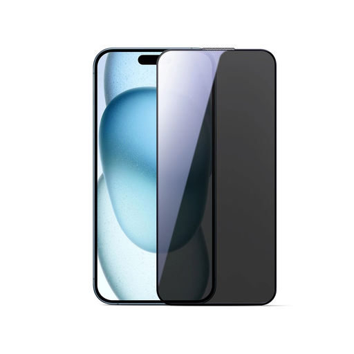 Joyroom JR-MLG0281 2.5D Porálló Privacy Edzett Üvegfólia Fekete Kerettel iPhone 16 Pro-hoz üvegfólia Joyroom JR-MLG0281 2.5D Porálló Privacy Edzett Üvegfólia Fekete Kerettel iPhone 16 Pro-hoz üvegfólia