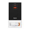  Baseus - Hosszabbító PowerCombo (PSLR000602) - USB, 2xType-C, Schuko, 65W - Fehér - 0. kép
