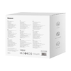 Baseus - PowerCombo hosszabbító (PSLR000301) - USB, 2xType-C, Schuko, 65W - Fekete - 3. kép