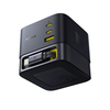  Baseus - Fali töltő Super GaN (P10164001123-00) - Visszahúzható kábel, Gyors töltés, 2xUSB, Type-C, 100W, 1,5m - Kozmikus fekete - 3. kép