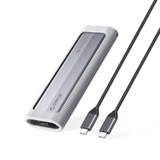 Orico AXM2S-G2 M.2 NVME/NGFF USB-C 10Gb/s lemezmeghajtó ház - Szürke