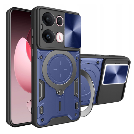 Techsuit - CamGuard Pro - Oppo Reno13 Pro - Kék tok Techsuit - CamGuard Pro - Oppo Reno13 Pro - Kék tok