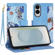  Techsuit - FlipCraft - Samsung Galaxy S25 Edge - Élénk Kék tok