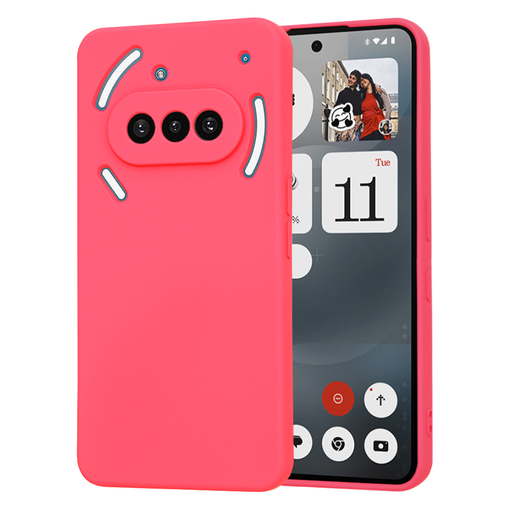 Techsuit - SoftFlex - Nothing Phone (3a) - Forró Rózsaszín tok Techsuit - SoftFlex - Nothing Phone (3a) - Forró Rózsaszín tok