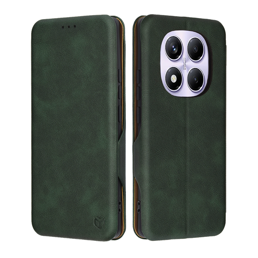 Techsuit - Biztonságos Tárca Plusz - Xiaomi Redmi Note 14 Pro 4G / Poco F7 - Zöld tok Techsuit - Biztonságos Tárca Plusz - Xiaomi Redmi Note 14 Pro 4G / Poco F7 - Zöld tok