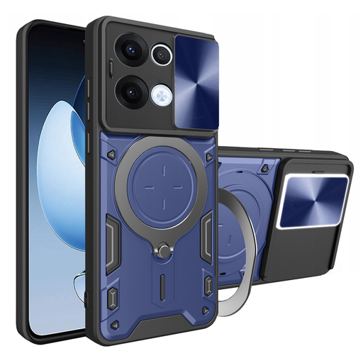 Techsuit - CamGuard Pro - Oppo Reno13 - Kék tok Techsuit - CamGuard Pro - Oppo Reno13 - Kék tok