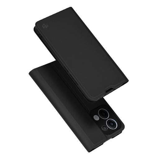 Techsuit - Magskin Könyvtok - Oppo Reno13 - Fekete tok Techsuit - Magskin Könyvtok - Oppo Reno13 - Fekete tok
