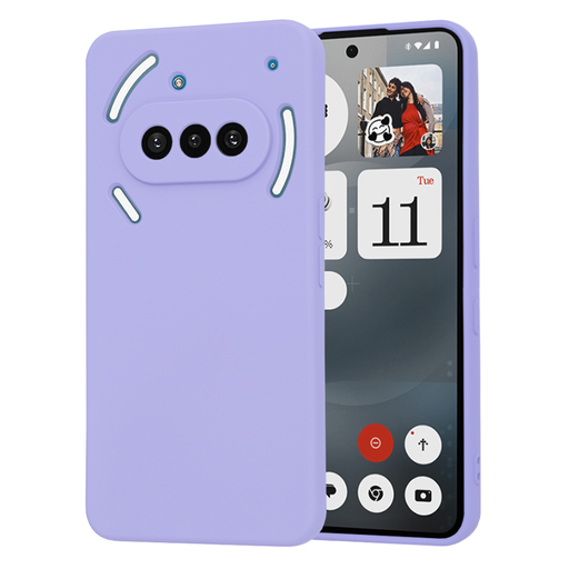 Techsuit - SoftFlex - Nothing Phone (3a) - Világoslila tok Techsuit - SoftFlex - Nothing Phone (3a) - Világoslila tok