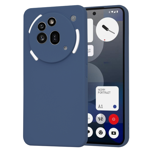 Techsuit - SoftFlex - Nothing Phone (3a) Pro - Sötétkék tok Techsuit - SoftFlex - Nothing Phone (3a) Pro - Sötétkék tok