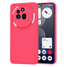  Techsuit - SoftFlex - Nothing Phone (3a) Pro - Élénk Rózsaszín tok