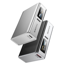 Borofone Power Bank 10000mAh BJ72 Energy - USB + Type C - QC 3.0 PD 20W szürke