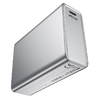 Borofone Power Bank 10000mAh BJ72 Energy - USB + Type C - QC 3.0 PD 20W szürke - 3. kép