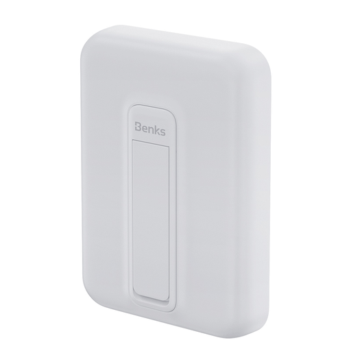 Benks Powerbank 6000mAh MP09 - Type C - mágneses indukciós töltéssel fehér
