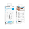Borofone Power Bank 10000mAh BJ74 Hermoso - Type C - QC 3.0 PD 20W Type C kábellel fehér - 2. kép