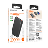 Borofone Power Bank 10000mAh BJ56 Graceful - 2xUSB + Type C - QC 3.0 22,5W PD 20W fekete - 3. kép