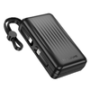 Borofone Power Bank 10000mAh BJ70 Source - Type C - PD 20W típusú C és Lightning kábelekkel fekete - 0. kép