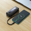 Borofone Power Bank 10000mAh BJ74 Hermoso - Type C - QC 3.0 PD 20W Type C kábellel fekete - 2. kép
