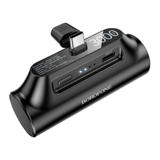 Borofone Power Bank 3000mAh BJ73 Honest - Type C - fekete