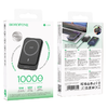 Borofone Power Bank 10000mAh BJ63A Nimble - Type C - PD 20W mágneses indukciós töltéssel fekete - 3. kép
