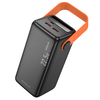 Borofone Power Bank 50000mAh BJ66A Magnifico - 2xUSB + Type C - QC 3.0 22,5W PD 20W fekete - 0. kép