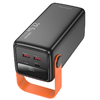 Borofone Power Bank 50000mAh BJ66A Magnifico - 2xUSB + Type C - QC 3.0 22,5W PD 20W fekete - 1. kép