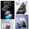 Benks Power bank 5000mAh YP59 3 az 1-ben - Type C - mágneses, indukciós 15W fekete - 2. kép